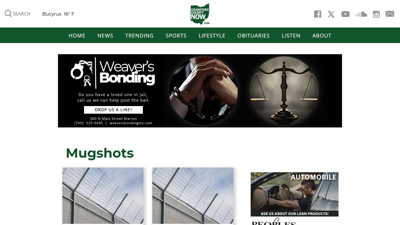 Mugshots - Crawford County Now